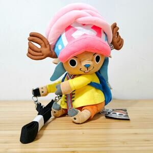One Piece Chopper Figural Plush Crossbody Bag